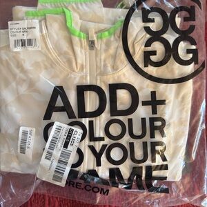 G/Fore weather, resistant, hooded, zippered, jacket, women’s, S